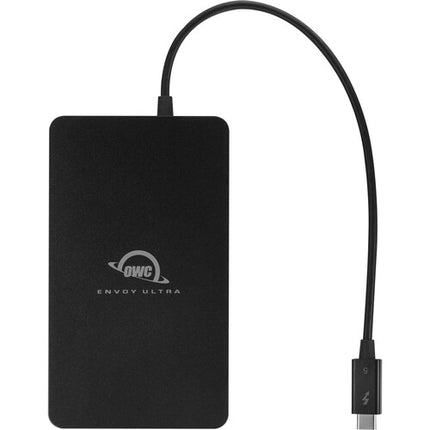OWC 4TB Envoy Ultra Thunderbolt 5 SSD Portátil 80 Gb/s IP67 Garantía 5 Años