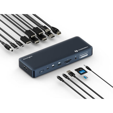 Kensington SD5900T EQ Dock Thunderbolt 4 con soporte Quad 4K y Ethernet 2.5G