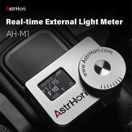 AstrHori AH-M1 Medidor de Luz Plata Pantalla OLED 0.66 USB-C