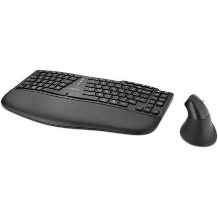 Kensington Pro Fit Ergo KM675 EQ Set De Escritorio Inalámbrico 2400 dpi Bluetooth 2.4 GHz
