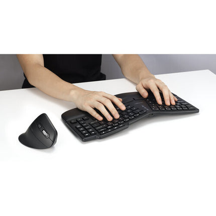 Kensington Pro Fit Ergo KM675 EQ Set De Escritorio Inalámbrico 2400 dpi Bluetooth 2.4 GHz