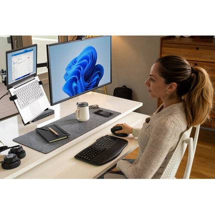 Kensington Pro Fit Ergo KM675 EQ Set De Escritorio Inalámbrico 2400 dpi Bluetooth 2.4 GHz