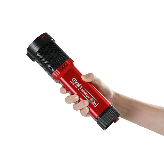 GVM PD60B Luz LED Monolight Bicolor 9240 Lux 2700-6800K con Reflector y Estuche