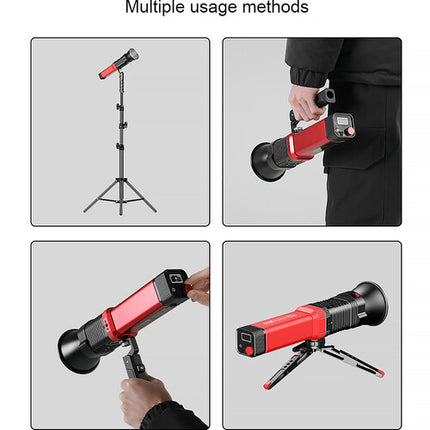 GVM PD60B Luz LED Monolight Bicolor 9240 Lux 2700-6800K con Reflector y Estuche
