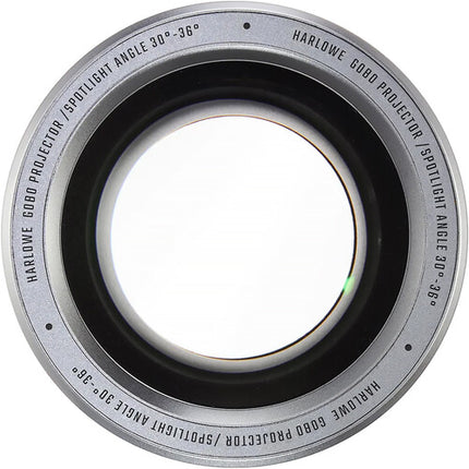 Harlowe Optical Light Lens con Gobo para Montura Bowens 50mm y Foco Ajustable