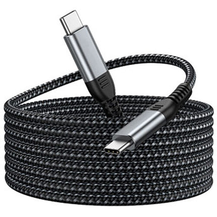 Alfatron Cable USB-C 3.2 Gen 2x2 16.5' 20 Gb/s 240W Power Delivery