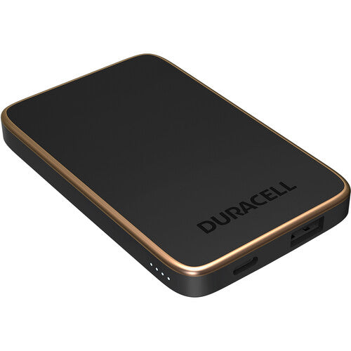 Duracell Charge Power Bank 5000mAh Slimline 12W USB-C USB-A