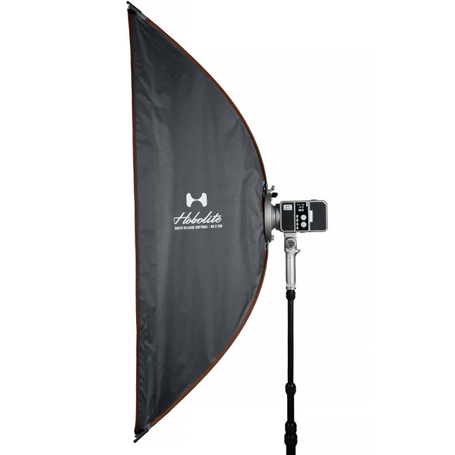 Harlowe Softbox 1x4' para Bowens y Max Montajes Ligero Compacto