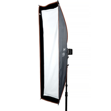 Harlowe Softbox 1x4' para Bowens y Max Montajes Ligero Compacto