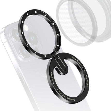 Ulanzi MagFilter Adaptador Magnético para Smartphones 52mm aluminio hierro