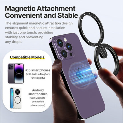Ulanzi MagFilter Adaptador Magnético para Smartphones 52mm aluminio hierro