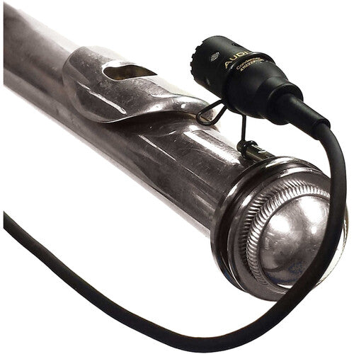 Audix ADX10-FLP Micrófono Condensador Cardioide Miniatura para Flauta con Alimentador Phantom Clip Protector y Estuche