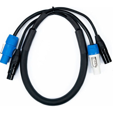 ADJ Cable Combo Link 3-Pin XLR y powerCON 3 pies