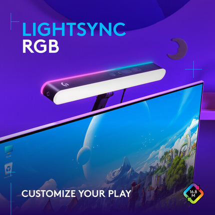 Logitech G Litra Beam LX Luz LED RGB para Streaming 400 Lux 2700-6500K