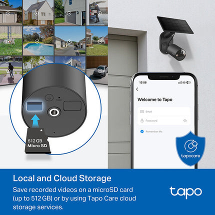 TP-Link Tapo C403 Cámara de Seguridad Solar 1080p Visión Nocturna