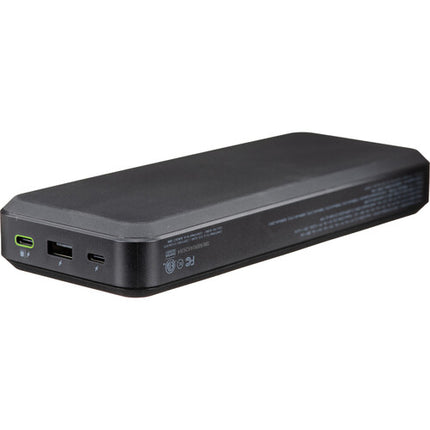 mophie powerstation laptop 27K batería 27000mAh 2 puertos USB-C 84W negro