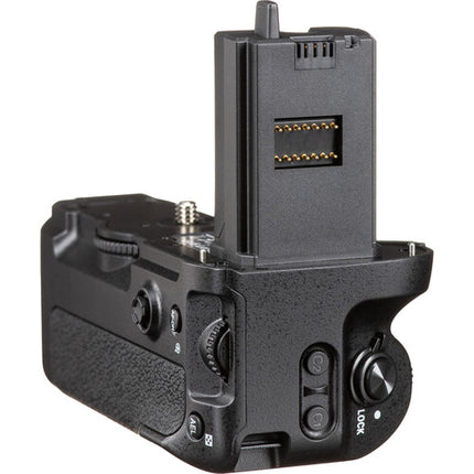 Bescor Battery Grip para cámaras Sony a9 II a7 IV a7R IV con doble batería NP-FZ100 y botón de disparo vertical