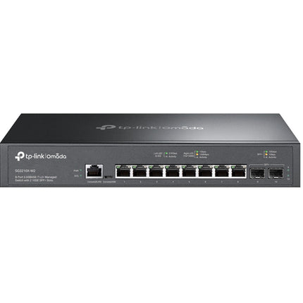 TP-Link Omada SG3210X-M2 Switch de Red Gestionado 8 Puertos 2.5G 10G SFP+ Rackmount