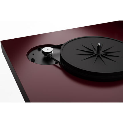 Pro-Ject Audio Systems Debut EVO 2 Tocadiscos Manual Alta Brillo 33 1/3 y 45 rpm 8.6" Tonearm Carbono