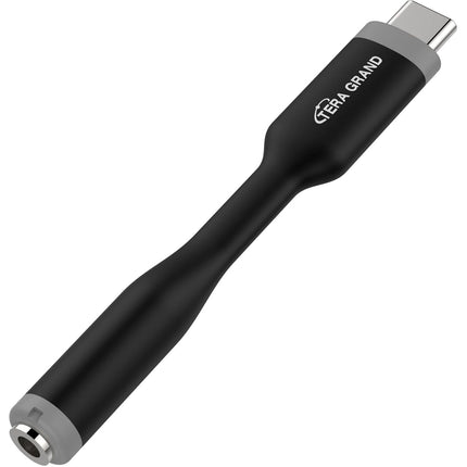 Tera Grand Adaptador Audio USB-C a Jack 3.5mm 24-Bit 96KHz portátil