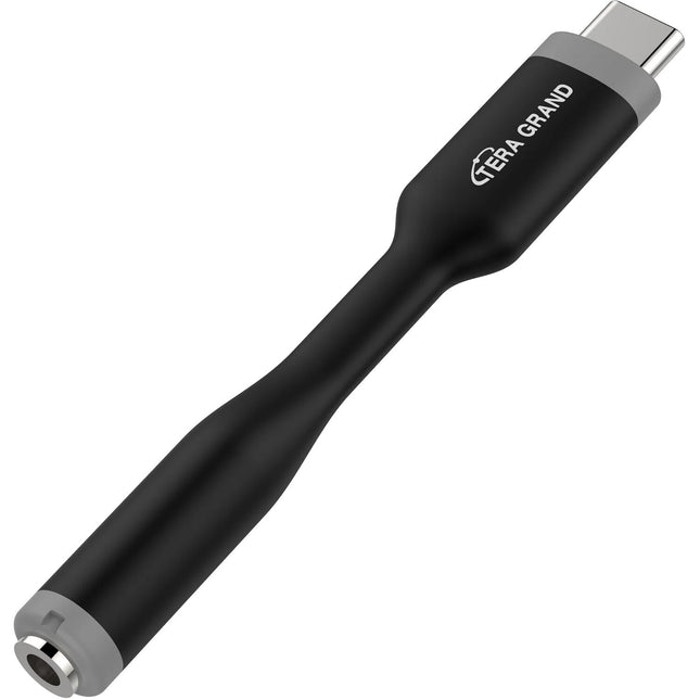 Tera Grand Adaptador Audio USB-C a Jack 3.5mm 24-Bit 96KHz portátil