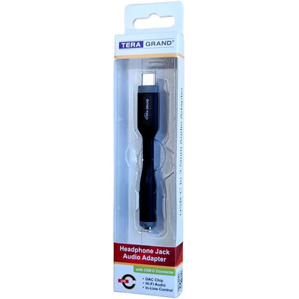 Tera Grand Adaptador Audio USB-C a Jack 3.5mm 24-Bit 96KHz portátil