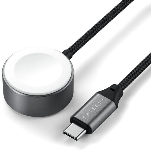 Satechi Base de Carga USB-C para Apple Watch y AirPods 5W con Cable Braided 7.5"