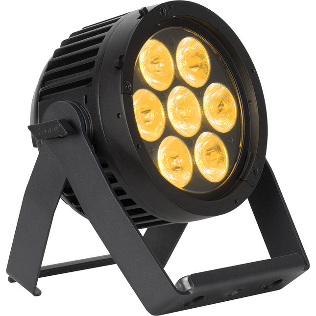 Elation Professional SIX+ PAR RGBLA+UV luz wash IP65 7x20W 12° haz con powerCON