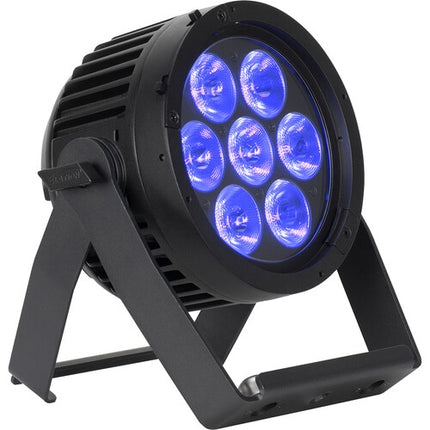 Elation Professional SIX+ PAR RGBLA+UV luz wash IP65 7x20W 12° haz con powerCON
