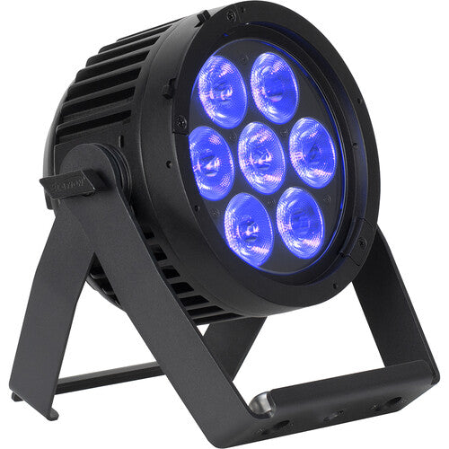 Elation Professional SIX+ PAR RGBLA+UV luz wash IP65 7x20W 12° haz con powerCON