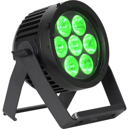 Elation Professional SIX+ PAR RGBLA+UV luz wash IP65 7x20W 12° haz con powerCON