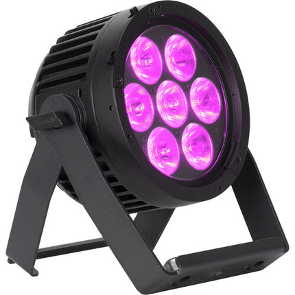 Elation Professional SIX+ PAR RGBLA+UV luz wash IP65 7x20W 12° haz con powerCON