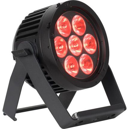 Elation Professional SIX+ PAR RGBLA+UV luz wash IP65 7x20W 12° haz con powerCON