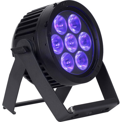Elation Professional SIX+ PAR RGBLA+UV luz wash IP65 7x20W 12° haz con powerCON