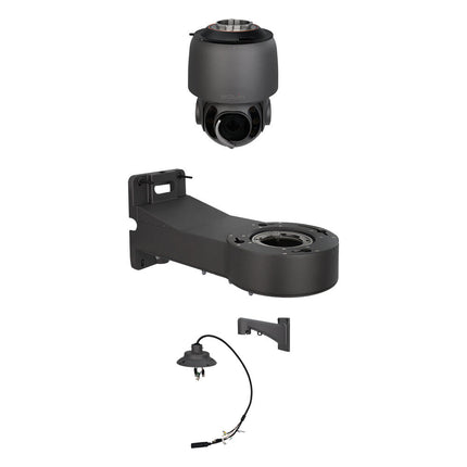 Bolin Technology SD530NX Cámara PTZ Exterior NDI HX3 Sensor CMOS 1 2.8" Kit Adaptador y Soporte de Pared