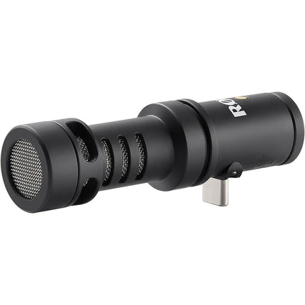 RODE VideoMic Me-C+ Micrófono Direccional con Conexión USB-C 48 kHz Kit Clip y Paraviento
