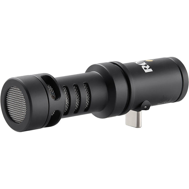 RODE VideoMic Me-C+ Micrófono Direccional con Conexión USB-C 48 kHz Kit Clip y Paraviento