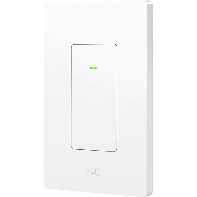 Eve Light Switch Matter Interruptor de pared con soporte Thread y control remoto