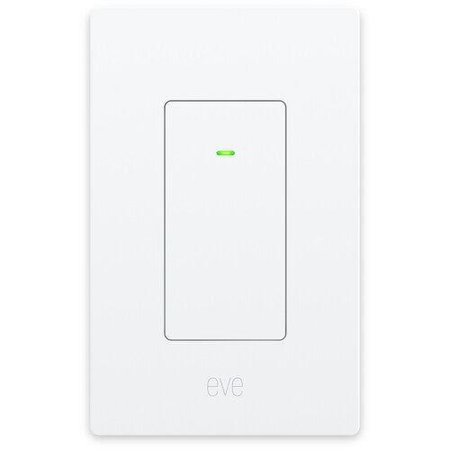 Eve Light Switch Matter Interruptor de pared con soporte Thread y control remoto