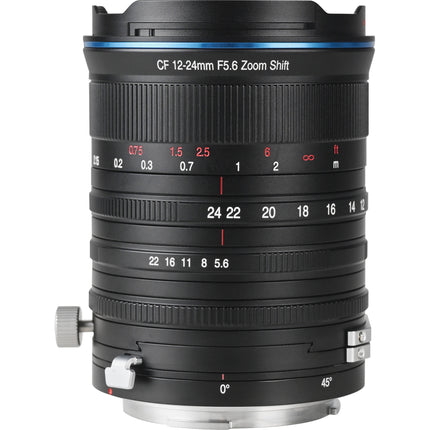 Venus Optics Laowa 12-24mm f5.6 Zoom Shift CF Objetivo Canon RF APS-C 7mm Shift 5.9" Distancia mínima enfoque