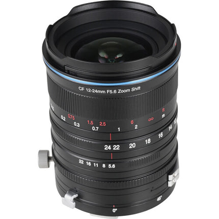 Venus Optics Laowa 12-24mm f5.6 Zoom Shift CF Objetivo Canon RF APS-C 7mm Shift 5.9" Distancia mínima enfoque