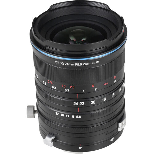 Venus Optics Laowa 12-24mm f5.6 Zoom Shift CF Objetivo Canon RF APS-C 7mm Shift 5.9" Distancia mínima enfoque