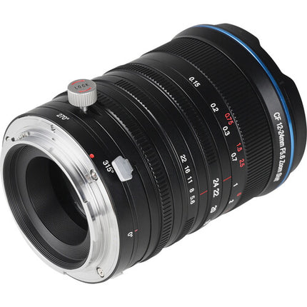 Venus Optics Laowa 12-24mm f5.6 Zoom Shift CF Objetivo Canon RF APS-C 7mm Shift 5.9" Distancia mínima enfoque