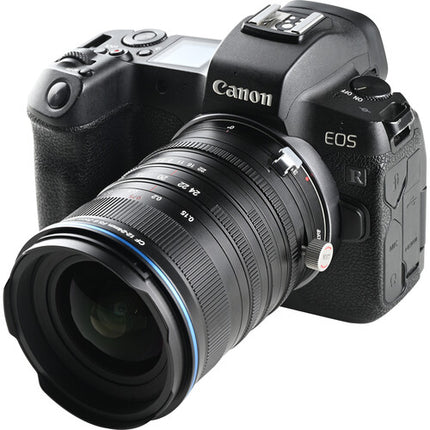 Venus Optics Laowa 12-24mm f5.6 Zoom Shift CF Objetivo Canon RF APS-C 7mm Shift 5.9" Distancia mínima enfoque