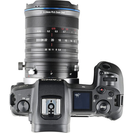 Venus Optics Laowa 12-24mm f5.6 Zoom Shift CF Objetivo Canon RF APS-C 7mm Shift 5.9" Distancia mínima enfoque
