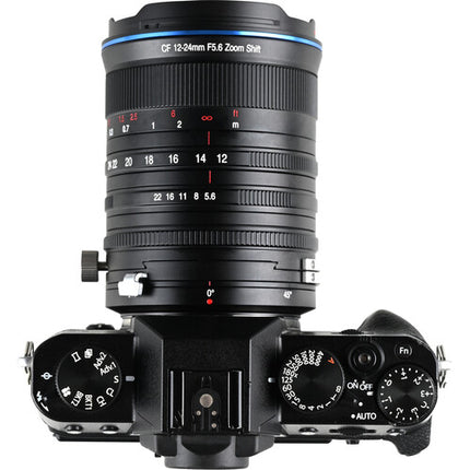 Venus Optics Laowa 12-24mm f5.6 Zoom Shift CF Lente APS-C Fuji X 7mm Desplazamiento