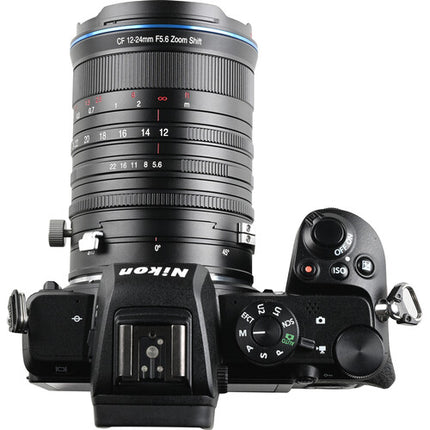 Venus Optics Laowa 12-24mm f5.6 Zoom Shift CF lente para Nikon Z APS-C con 7mm ajuste de desplazamiento