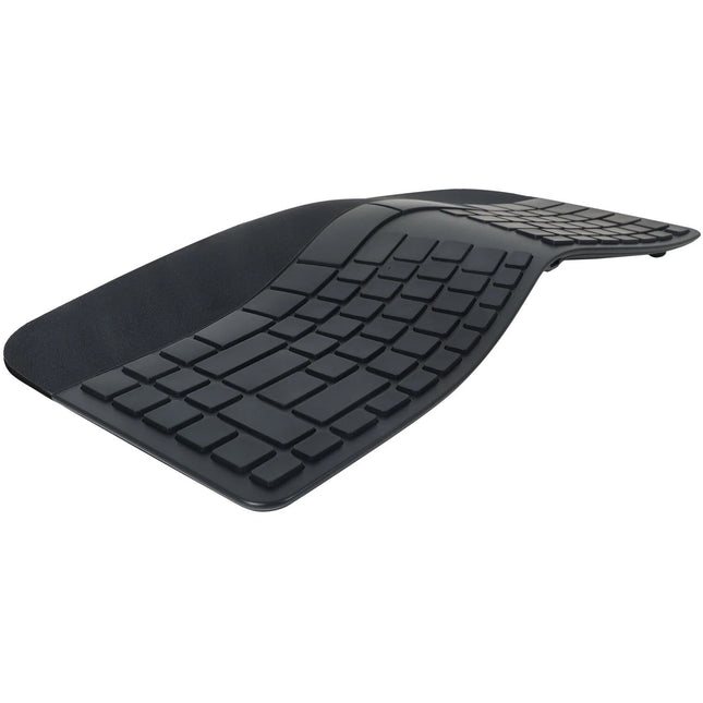 Matias Sculpted Teclado Ergonómico con Conectividad USB-C Inalámbrico y Soporte de Palma Integrado
