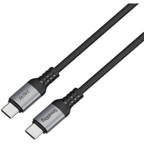 SmallRig 240W Cable de alimentación USB-C 3.3' USB 2.0 480Mb/s