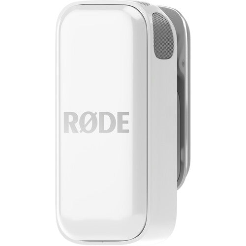 RODE Wireless Micro Sistema de Micrófono Inalámbrico Ultracompacto 2 Personas 7 Horas de Batería Rango 100 m USB-C Blanco